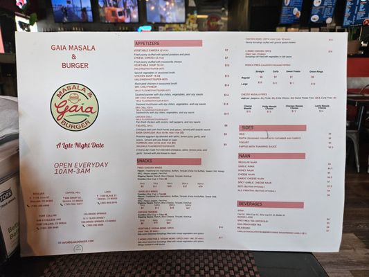 GAIA MASALA & BURGER by null