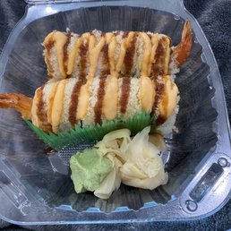 Shrimp Caterpillar Roll Shrimp Caterpillar Roll