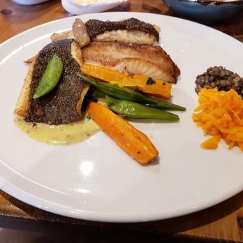 Out of the Blue - pan-fried Brill. It was excellent and lots of fish! - Seafood Near Me - Dingle, Kentucky