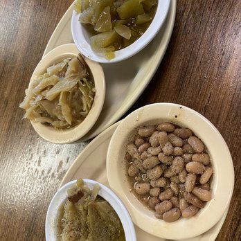 Casey's Catfish Corral - Cabbage, beans, green tomato relish - Seafood Near Me - Ardmore, Oklahoma