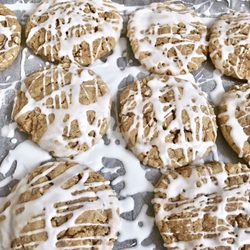 Rosalie  Joy's  Bakery - Iced oatmeal ginger cookies