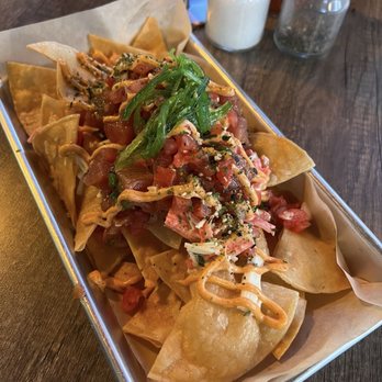 Seasurf Fish Co - Poke Nachos - Seafood Near Me - Del Mar, California Seasurf Fish Co - Poke Nachos - Seafood Near Me - Del Mar, California