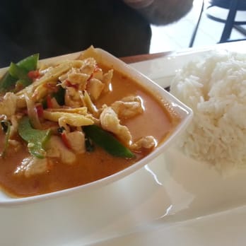 My Thai Cuisine - Red Chicken Curry (Lunch) - Thai Near Me - Tracy, California