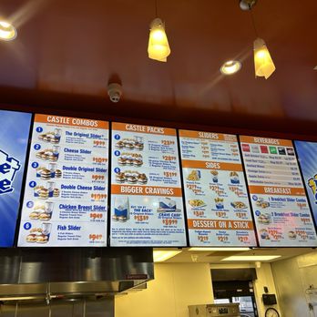 White Castle - Menu - Burgers Near Me - Jean, Nevada