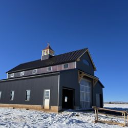 All Seasons Roofing - New metal barn