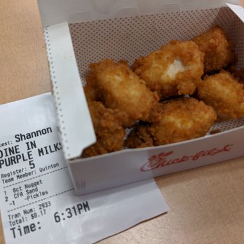 Chick-fil-A - When you order via app your name prints on the order. - Fast Food Near Me - Owasso, Oklahoma Chick-fil-A - When you order via app your name prints on the order. - Fast Food Near Me - Owasso, Oklahoma