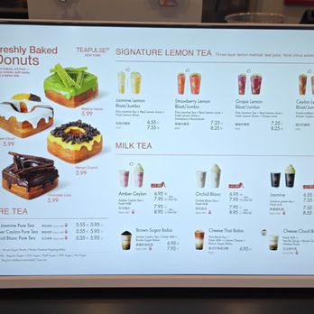 Tea Pulse - Menu - Bubble Tea Near Me - New York, New York Tea Pulse - Menu - Bubble Tea Near Me - New York, New York