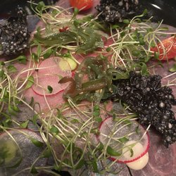 Einstein - Tuna carpaccio- definitely a go in the menu