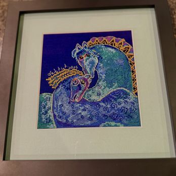 Frame Station and Gallery - Cross stitched horses - Art Galleries Near Me - S Pasadena, Florida
