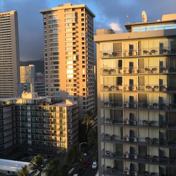 Waikiki Malia - View from our balcony. - Hotels Near Me - Honolulu, Hawaii Waikiki Malia - View from our balcony. - Hotels Near Me - Honolulu, Hawaii