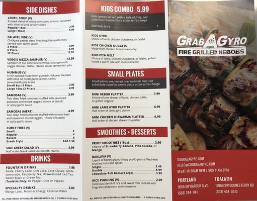 Menu photo 4 Grab A Gyro Tualatin, OR Menu photo 4 Grab A Gyro Tualatin, OR