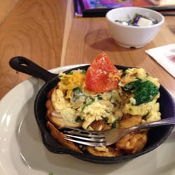Bell's - Breakfast skillet with veggies subbed for meat