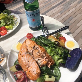 Le French - Salmon Nicoise Salad - French Near Me - Denver, Colorado Le French - Salmon Nicoise Salad - French Near Me - Denver, Colorado
