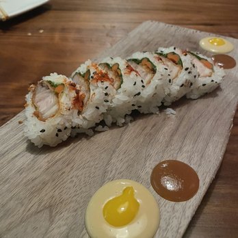 Uchi Miami - ham and egg roll - Asian Fusion Near Me - Miami, Florida Uchi Miami - ham and egg roll - Asian Fusion Near Me - Miami, Florida