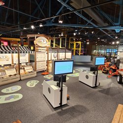 Museum of Science & Technology - MOST - GROW includes a play farmers market and real tractor
