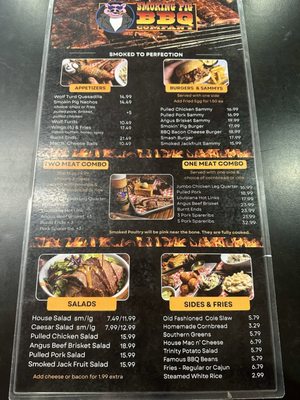 Menu photo 1 Smoking Pig BBQ San Jose, CA