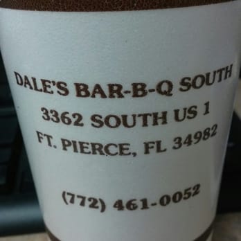 Dales BBQ - Sweet tea is the best - Barbeque Near Me - Fort Pierce, Florida