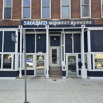 Smash’d Midwest Burgers - Front of building - Burgers Near Me - Greenfield, Indiana Smash’d Midwest Burgers - Front of building - Burgers Near Me - Greenfield, Indiana