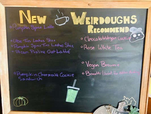 Menu photo 3 Weirdoughs Bakery & Café El Paso, TX Menu photo 3 Weirdoughs Bakery & Café El Paso, TX