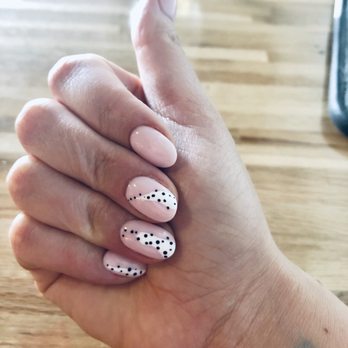 Nails Euphoria Avery Ranch - Dip with design - Nail Salons Near Me - Austin, Texas