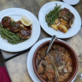 Chez Philippe - Scallops, cassoulet, duck confit - French Near Me - Los Gatos, California
