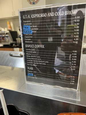 Menu photo 1 GTA Coffee Long Beach, CA Menu photo 1 GTA Coffee Long Beach, CA