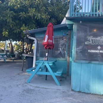 Skinny's Place - Outside seating - Burgers Near Me - Holmes Beach, Florida Skinny's Place - Outside seating - Burgers Near Me - Holmes Beach, Florida