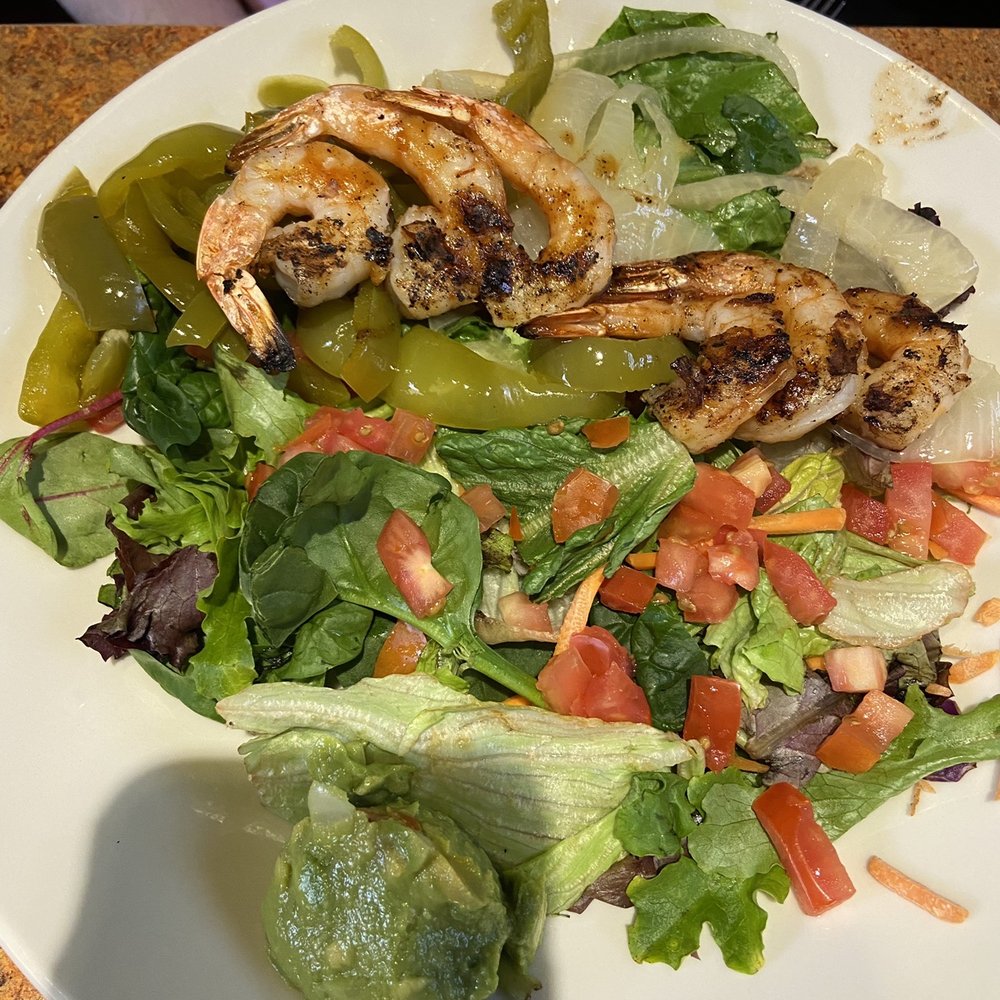 Abuelo's Mexican Restaurant - Shrimp Fajita Salad - Mexican Near Me - Midland, Texas