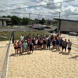 Flyers Bar & Grill - Volleyball team on the sand courts