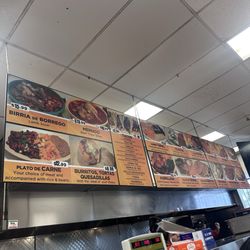 Bonito Michoacan - Menu