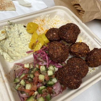 Zood - Falafel Rice Plate - Persian/Iranian Near Me - Newport Beach, California Zood - Falafel Rice Plate - Persian/Iranian Near Me - Newport Beach, California