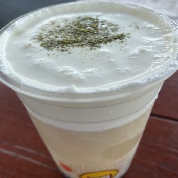 Happy Lemon Premier - A4. Light Oolong Tea with Salted Cheese Cold - Bubble Tea Near Me - San Jose, California