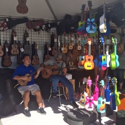 Live music even in some shops