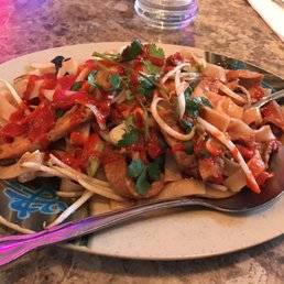 Rice Noodle Chow Fun With Shrimp