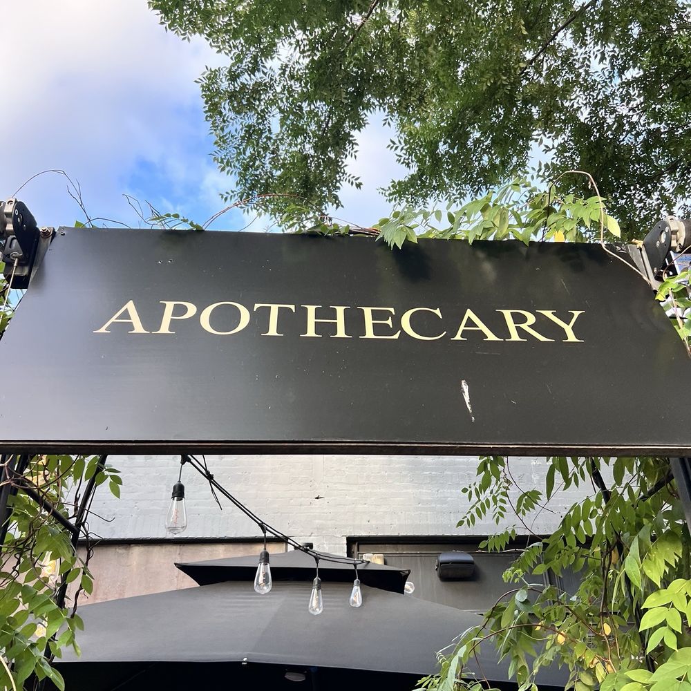 Apothecary - Sign - Cocktail Bars Near Me - Dallas, Texas