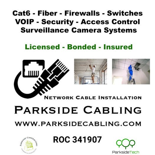PARKSIDE CABLING Updated August 2024 Request Information 301 W