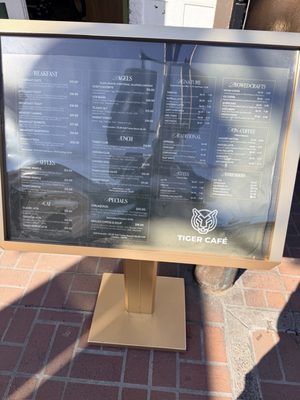 Menu photo 1 Tiger Cafe San Diego, CA Menu photo 1 Tiger Cafe San Diego, CA