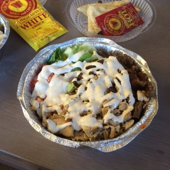 The Halal Guys - the white sauce eh? God that red 1 is deadly - Halal Near Me - Costa Mesa, California The Halal Guys - the white sauce eh? God that red 1 is deadly - Halal Near Me - Costa Mesa, California