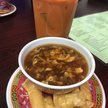 Asian Spice - Hot n Sour soup w/ Thai Iced Tea - Chinese Near Me - Tucson, Arizona Asian Spice - Hot n Sour soup w/ Thai Iced Tea - Chinese Near Me - Tucson, Arizona