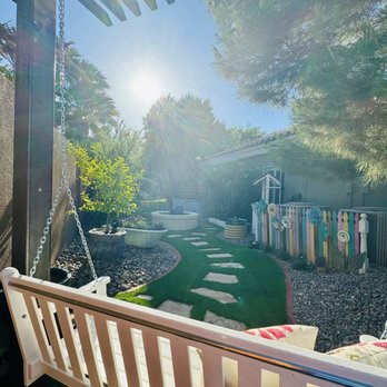 Nx Level Landscaping - Custom iron built pergola for garden swing! - Landscaping Near Me