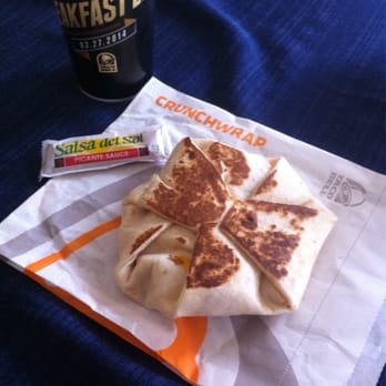 Taco Bell - Bacon crunchwrap - Fast Food Near Me - Cary, Illinois