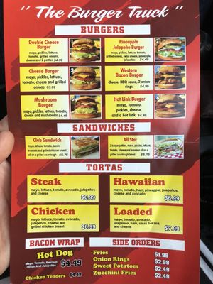 Menu photo 2 Banderas Burger Bakersfield, CA