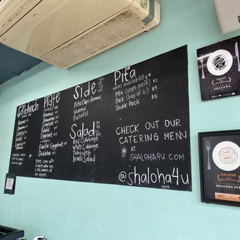 Shaloha PITA - Menu - Sandwiches Near Me - Honolulu, Hawaii Shaloha PITA - Menu - Sandwiches Near Me - Honolulu, Hawaii