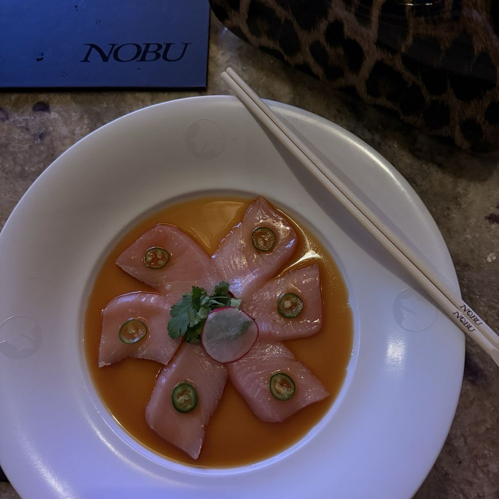 Nobu Atlanta - Yellowtail Jalapeño* - Japanese Near Me - Atlanta, Georgia