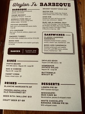 Waylon J’s barbeque by null