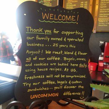 Uncommon Grounds - I thought this was awesome! I absolutely love this gesture of appreciation!!! - Coffee & Tea Near Me - Clifton Park, New York Uncommon Grounds - I thought this was awesome! I absolutely love this gesture of appreciation!!! - Coffee & Tea Near Me - Clifton Park, New York