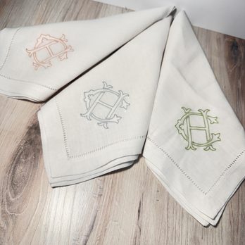South of Hampton - Custom Napkins - Embroidery & Crochet Near Me - Atlanta, Georgia South of Hampton - Custom Napkins - Embroidery & Crochet Near Me - Atlanta, Georgia