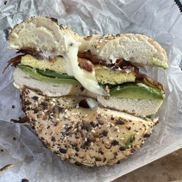 Bacon, Egg & Cheese w/avocado Bacon, Egg & Cheese w/avocado