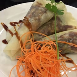 Kaffir Lime Thai & Lao Cuisine - Duck rolls