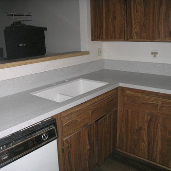 Just Perfect Renovation - Finished countertop, with new sink installed. - General Contractors Near Me Just Perfect Renovation - Finished countertop, with new sink installed. - General Contractors Near Me